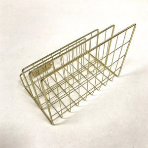 Desktop Mail Organizer File Organizer Metal Wire Mail Sorter Letter Organizer - Product Image 4