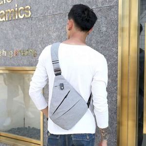 High Quality Casual Single Shoulder <b>Bag</b> Multi-function Anti-theft Crossbody Chest <b>Bag</b> <b>for</b> <b>Men</b> - Product Image 6