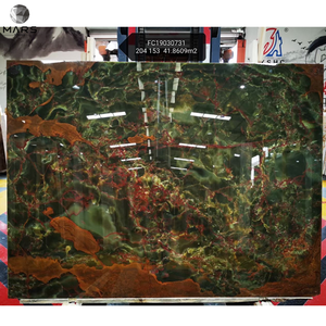 Натуральная Высококачественная мраморная плита из зеленого оникса, популярная в облицовке стен, плитка из оникса, зеленый мрамор - Product Image 2