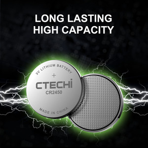 Custom Cr2450 Cr2034 Thin <strong>3V</strong> 5V Coin <strong>Cell</strong> Battery <strong>Button</strong> <strong>Cell</strong> Battery <strong>3V</strong> 600mAh Lithium Manganese Battery - Product Image 4