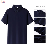 Camisetas Polo Personalizadas con Logotipo Bordado para Hombre, Ropa Deportiva, Camisetas Polo de Oficina, Camisetas Polo de Color Sólido para Hombre