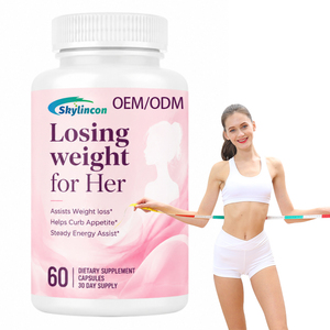 Capsules de perte de poids OEM pour femmes, Garcinia Raspberry Ketone, stimulent le métabolisme, réduisent l'appétit, complément végétalien - Product Image 1