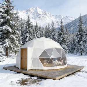 Domo Geodésico Transparente de PVC para Hoteles y Resorts al Aire Libre, Carpa Iglú, Casa Domo, Carpa Domo de Alta Calidad con Perfil de Aluminio - Product Image 1