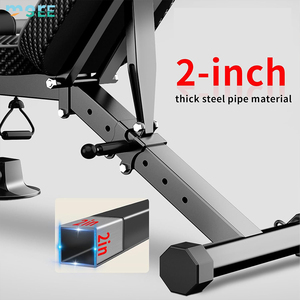 Seemore lựa chọn Heavy-duty có thể gập lại tập luyện băng ghế dự bị có thể điều chỉnh trọng lượng băng ghế dự bị Báo Chí nhà phòng tập thể dục-lắp ráp miễn phí - Product Image 6
