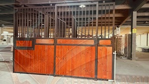 Moderne Europese Stijl Paardenbox Kraam Waterdichte Geprefabriceerde Stal Voor Paardensport Training Of Fokken - Product Image 5