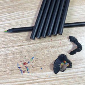 Arcobaleno 7 colori in legno matita colorata per bambini 7 "rotondo Non tossico matite a colori Lapis De Cor - Product Image 5