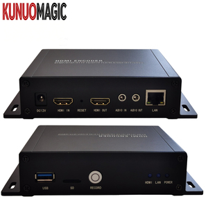 ตัวเข้ารหัสการบันทึกวิดีโอสด 4K ช่องสัญญาณเดียวแบบ HD พร้อมเอาต์พุตสตรีมมิ่ง 4 ช่อง และรองรับ Multi-Bitrate สำหรับการสตรีมสดบน <span class=keywords><strong>YouTube</strong></span>/Facebook - Product Image 2