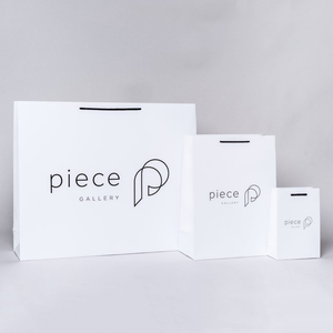 Túi Giấy Sang Trọng In Logo Theo Yêu Cầu Túi Quà Tặng Đóng Gói Vòng Tay Trang Sức Có Ruy Băng - Product Image 3