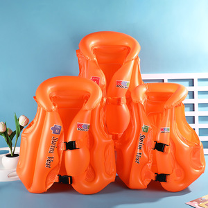 Flotadores de Piscina Inflables para Adultos y Niños, Chalecos Salvavidas, Anillos de Natación, Brazaletes Inflables, Marca OEM, Color Amarillo - Product Image 2
