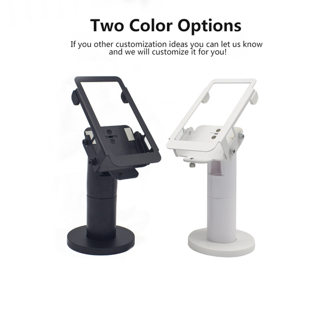 POS Stand Manufacturers for PAX A920/A920Pro Machine Customized Adjustable Angle Swivel Pos Terminal Stand for Desktop