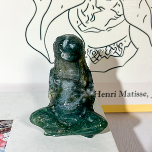 Fête des Mères Cristal Artisanat Cadeaux Spirituel <span class=keywords><strong>Nature</strong></span> Figurines Sculpture Cristal Naturel Déesse Statues <span class=keywords><strong>Mère</strong></span> de la Terre - Product Image 5