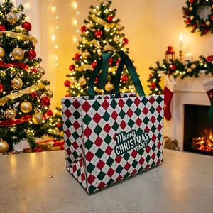 2026 <b>Christmas</b> Fashion Non Woven Handbag Fashion Large Capacity <b>Christmas</b> Event <b>Gift</b> Packaging <b>Bag</b> Shopping Tote <b>Bag</b> Storage <b>Bag</b> - Product Image 5