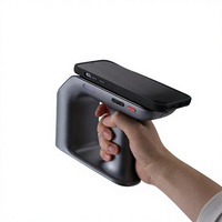 Lector de Mano H1 Bluetooth UHF RFID con Clip Trasero para Convertir un Smartphone en un Lector Portátil, 33dBm, Más de 1000 Etiquetas/s, Batería Reemplazable