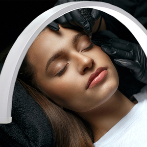 Lampada da Terra LED ad Arco Lunare Semicircolare Regolabile 30W 23 Pollici con Telecomando Wireless Temperatura Colore Regolabile 3000K-6000K 2000LM <span class=keywords><strong>Max</strong></span> - Product Image 3