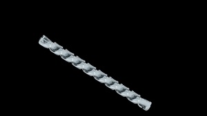 Lab Grown Diamond Miami Cadena de eslabones cubanos 6 ~ 15mm Oro blanco Oro Rosa 925 Chapado en plata Boda Compromiso Fiesta Regalo Collar - Product Image 2