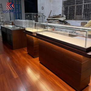 Vetrina per gioielli in vetro <span class=keywords><strong>di</strong></span> fascia alta con cassetti chiudibili a chiave-vetrina in legno per <span class=keywords><strong>gioielleria</strong></span> <span class=keywords><strong>di</strong></span> <span class=keywords><strong>lusso</strong></span> - Product Image 3