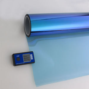 סרט חלון זכוכית vlt 82% שיר 42% כחול סרט צילום סרט צילום באיכות גבוהה זיקית - Product Image 3