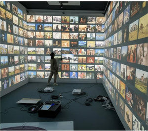 Nhập vai tương tác kinh nghiệm chiếu tường hệ thống Touchable tương tác kỹ thuật số tường chiếu cho doanh nghiệp Giới thiệu - Product Image 2