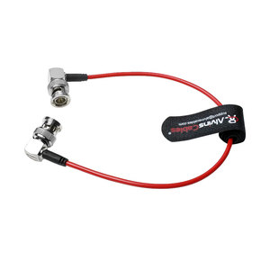 Câble coaxial ultra-fin Alvin's Cables 30 cm/1 pied 75 BNC mâle-mâle coudé pour caméras HD/<span class=keywords><strong>4K</strong></span> 6G-SDI, moniteurs et commutateurs vidéo - Product Image 3