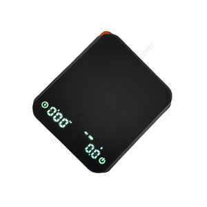 Báscula de Cocina Electrónica para el Hogar, Mini Báscula Recargable por USB, Balanza para Espresso con Temporizador Automático, Rectangular - Product Image 1