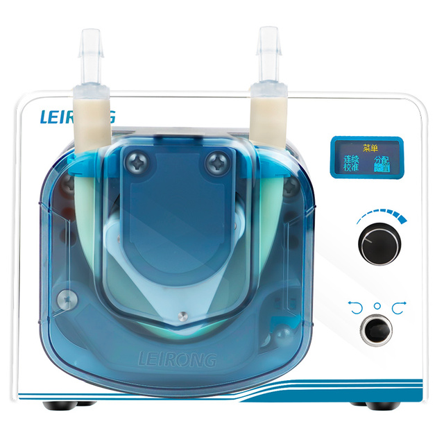 LEIRONG ZP3000ST High Quality Viscous Fluid Dc Motor Mini Laboratory Adjustable Dosing Peristaltic Pump