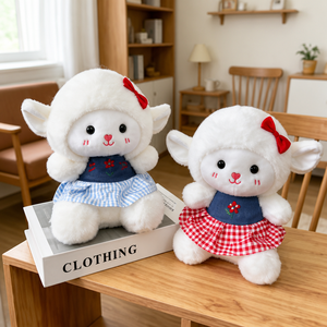 Set di Peluche Assortiti per Macchine Artiglio - Personaggi Animali Carini (Elefante, <span class=keywords><strong>Panda</strong></span>, Cane) per Premi e Esposizione in Sala Giochi e Negozi - Product Image 2