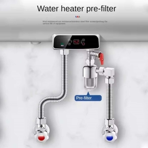 Filtre <span class=keywords><strong>de</strong></span> douche en plastique ABS, pré-filtre <span class=keywords><strong>de</strong></span> robinet domestique avec installation facile, <span class=keywords><strong>pour</strong></span> la douche <span class=keywords><strong>de</strong></span> salle <span class=keywords><strong>de</strong></span> bain - Product Image 6
