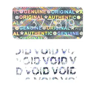 Regenboogfilm Vinyl Logo Laser Gestanst Sticker Fancy Design Aantrekkelijk Printlijm Waterdichte Holografische Sticker