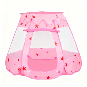 Nuova <span class=keywords><strong>Tenda</strong></span> da Campeggio per Bambini con Glitter, Colorata e Scintillante, per Giochi da Principessa - Product Image 4