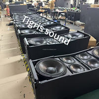Altavoz Line Array de 3 Vías HDL 50-A 4K Doble de 12 Pulgadas, Altavoz de Rango Completo, Sistema de Sonido Profesional para Escenario