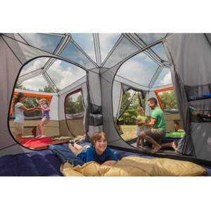 <span class=keywords><strong>Tente</strong></span> de Camping de luxe <span class=keywords><strong>3</strong></span> pièces, grand espace, Double couche, <span class=keywords><strong>tente</strong></span> extérieure automatique pour 10-12 personnes - Product Image 5