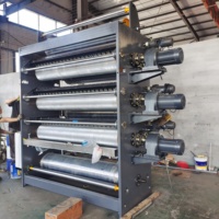 Applicateur de collage d'épandage de colle Hotmelt rentable de qualité supérieure Machine de colle thermofusible Épandeur de revêtement adhésif Machine de collage de papier en cuir à vendre Usine directe
