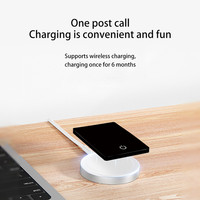 Mini Portefeuille K2, Traceur de Carte Intelligente, Anti-Perte pour Enfant, Localisateur avec GPS de Voiture, Compatible IOS et Android, pour Portefeuille, Sac, Carte