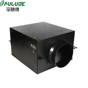 FULUDE 100/150/200/250/300MM ventilador ventilador/exaustor de cozinha/em linha ventilador silencioso do duto