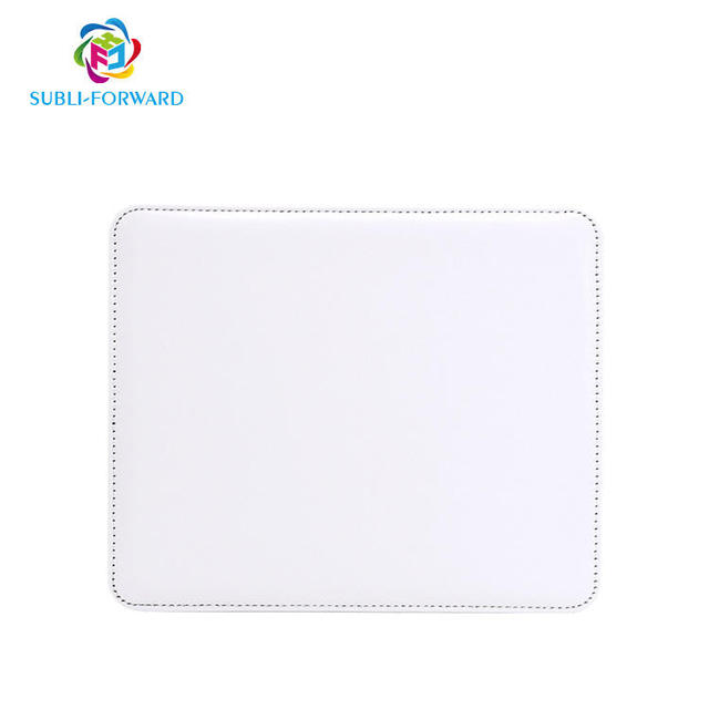 Subli-forward Quality Factory Promotional Wholesale New Blank Wholesale Sublimation Blank PU Mouse Pads