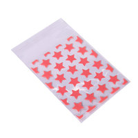 Sacs thermorétractables en plastique BOPP transparents personnalisés, imprimés en héliogravure, auto-adhésifs, pour bijoux, vente en gros