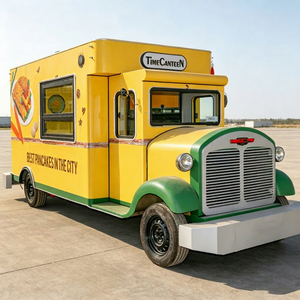 Camion de restauration mobile électrique ZOWN Clean, chariot à hot-dogs avec grill et friteuse, couleur et taille personnalisables pour les entreprises de restauration de rue - Product Image 1