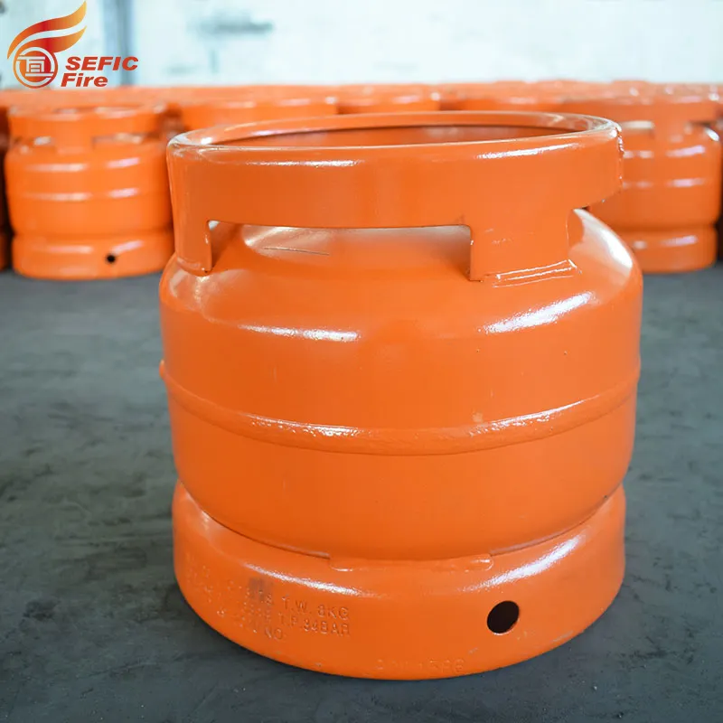 Manufactory Direct Vullen Carrousel Groothandel Gas Lpg Snap Op Hoofd 6Kg Lpg Cilinder In China