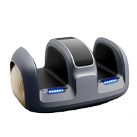 Appareil de massage des jambes et des pieds à vibration et airbag, avec contrôle de la température, en ABS, certifié ROHS, pour la vente en gros