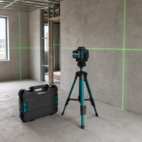 Niveau laser autonivelant rotatif à 360 degrés avec trépied pour la construction, la topographie et la mise en plan de l'intérieur