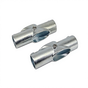 Croix réglable en métal HULK, double galvanisation, 45 °   - 90 °   Connecteurs de clôture en tuyau à serrage rapide - Product Image 3