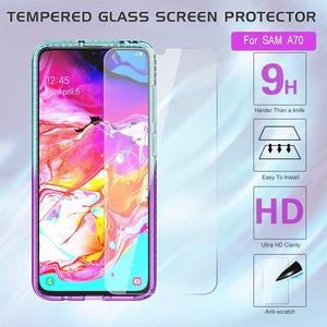 Custodia LeYi per <span class=keywords><strong>Samsung</strong></span> <span class=keywords><strong>Galaxy</strong></span> A70S S25FE con vetro temperato protezione dello schermo 2 Pack 3D Glitter liquido antiurto - Product Image 3