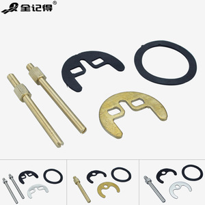 อุปกรณ์ติดตั้งก๊อกน้ำแบบติดตั้งบนเคาน์เตอร์ครัว รุ่น Horseshoe สำหรับก๊อกน้ำแบบรูเดียว/สองรู น้ำร้อน/น้ำเย็น พร้อมอุปกรณ์เสริมและตัวต่อ - Product Image 5