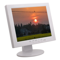 Moniteur TFT LED BNC 10 pouces à prix de gros, moniteur LCD CCTV carré 10,4 pouces