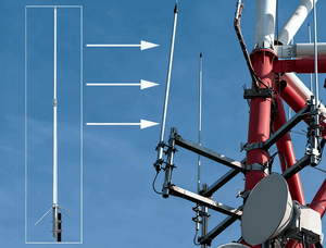 Antenne de station de base en fibre de verre Diamonds 6dBi 8dBi VHF UHF 144Mhz 430MHz pour la communication - Product Image 2