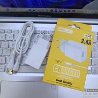 Avrupa Standardı 2.4A Hızlı Şarj Cihazı Seti Fabrika Toptan Ucuz USB Şarj Başlığı ve Şarj Kablosu