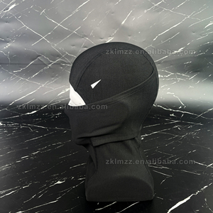 Khăn trùm đầu mùa đông chất lượng cao, màu đen, dệt kim, unisex, in logo tùy chỉnh, dùng cho xe đạp, leo núi, thể thao, trượt tuyết - Product Image 6