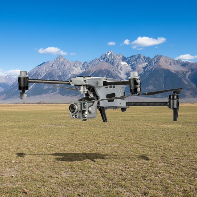 Film Global High-Speed Emergency Centimeter-Level Strong Surveying Mapping Removable Key 3-Axis Wide-Angle Dual Camera Plastic