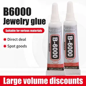 AODEGU B6000-10ml บรรจุกาวผู้ผลิตขายส่งกาวอีพ็อกซี่อุปกรณ์เสริมหน้าจอโทรศัพท์ DIY กาวโปร่งใส