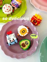 Micro-particules Briques de construction miniatures Jouets éducatifs pour enfants Jeux de puzzles Cadeau pour enfants